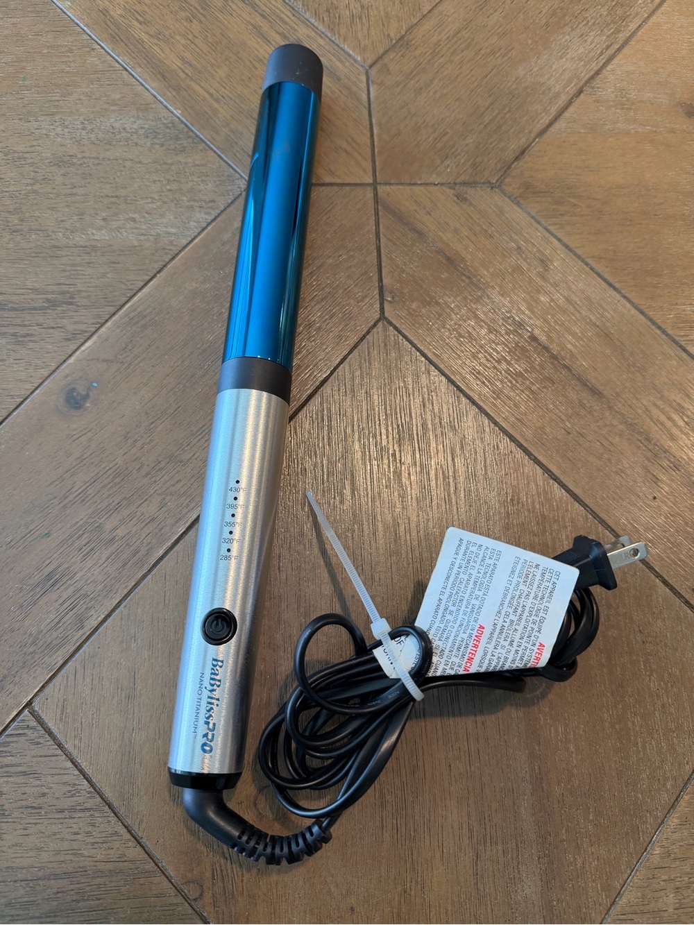 Baby Bliss Curling Wand Working Tested Model BNTW125NUC Mint 1 1/4 Barrell